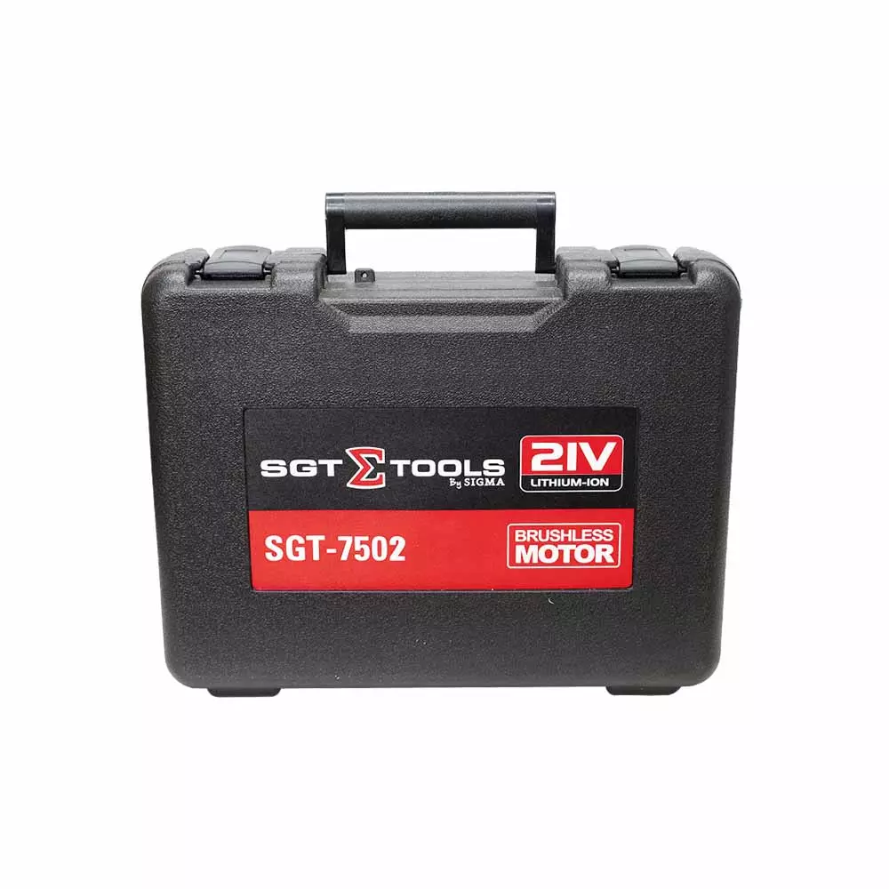 Kit Chave Impacto a Bateria SGT-7502 21V 550 n.m 4A Sigma